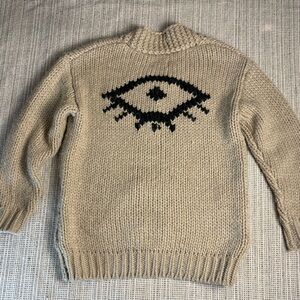 Jackson Rowe Beige Knit Cardigan